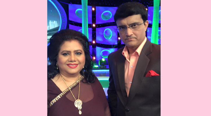 দাদাগিরির একটি বিশেষ পর্বে শিল্পী রুনা লায়লার সঙ্গে সৌরভ গাঙ্গুলী ।।