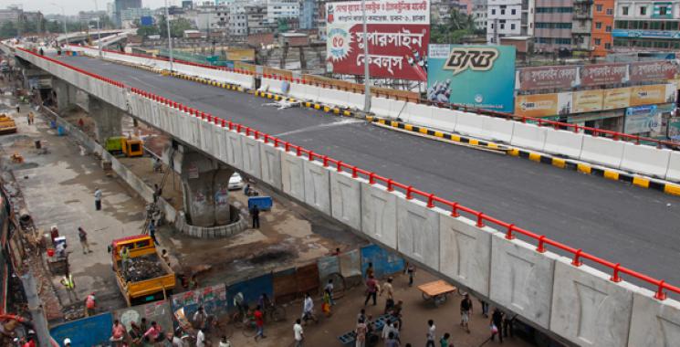 আজ সকালে মগবাজার-মৌচাক ফ্লাইওভারের একাংশ উদ্বোধন করবেন প্রধানমন্ত্রী শেখ হাসিনা ।।