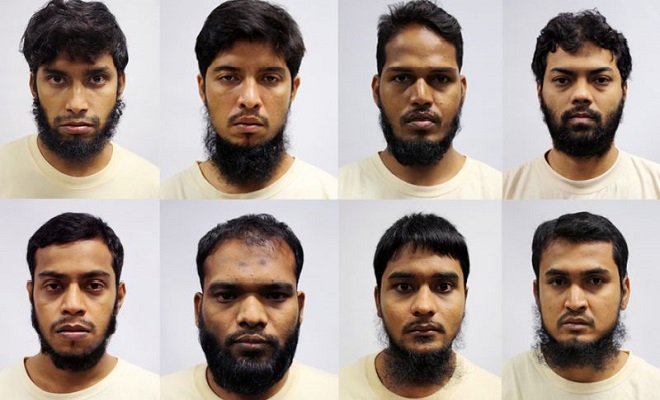 হামলার পরিকল্পনা’করার অভিযোগে সিঙ্গাপুরে ৮ বাংলাদেশি আটক ।।
