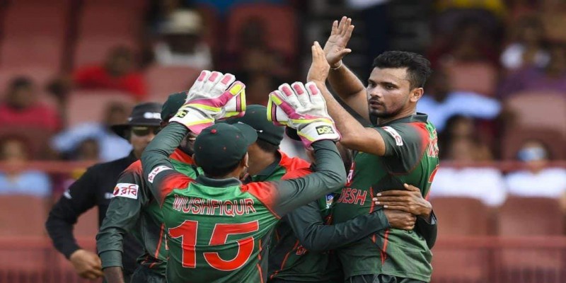 দুর্দান্ত ব্যাটিং-দাপুটে বোলিং।।ওয়েস্ট ইন্ডিজকে হেসে খেলে হারালো বাংলাদেশ   