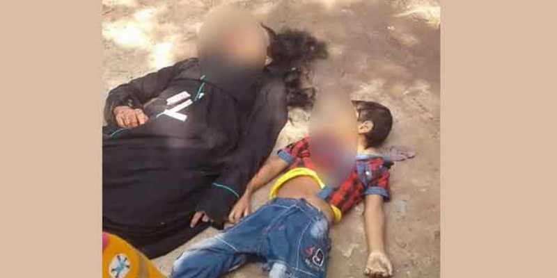 নরসিংদীতে বাসচাপায় মা-ছেলে নিহত