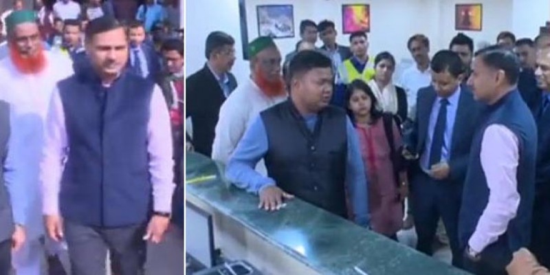 নোয়াখালীতে ভিসা সেন্টার পরিদর্শন করলেন ভারতের হাই কমিশনার॥