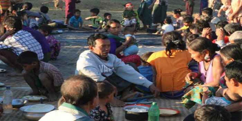 গত ৬ দিনে মিয়ানমার থেকে বাংলাদেশে ২০৩ বৌদ্ধ শরণার্থীর অনুপ্রবেশ।।