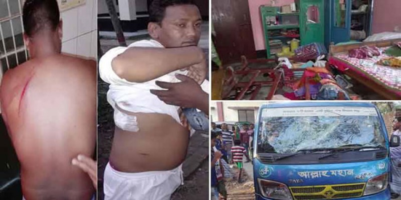 নারায়ণগঞ্জের আড়াইহাজারে যুবলীগ ও স্বেচ্ছাসেবক লীগের মধ্যে সংঘর্ষ॥ ১৫ জন আহত   