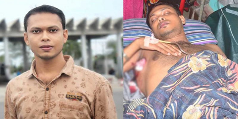 খুলনায় ছাত্রলীগ নেতা সোহেল মাহমুদ গুলিবিদ্ধ॥