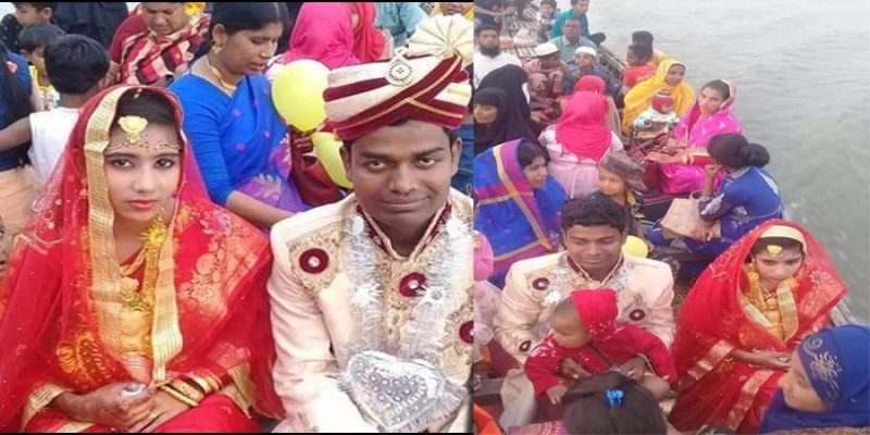 বিয়ে করে ফেরার পথে পদ্মায় নৌকাডুবি॥ বরযাত্রীসহ নিখোঁজ ৩০