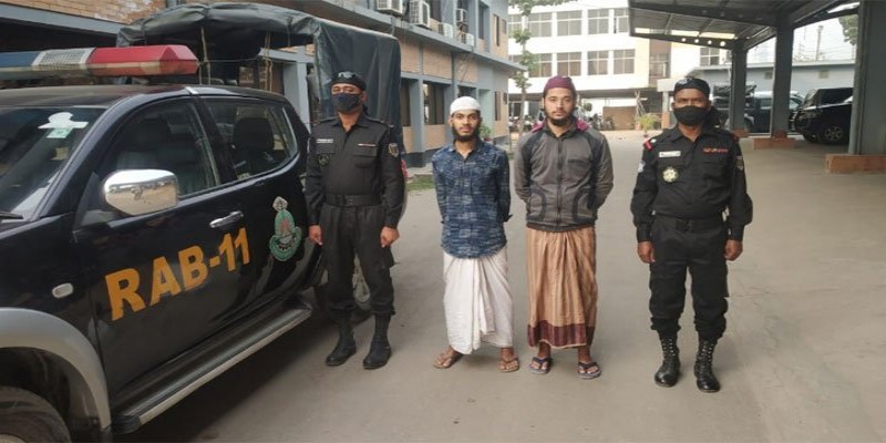 নারায়ণগঞ্জে বিশ্ববিদ্যালয় পড়ুয়া দুই জঙ্গি আটক॥