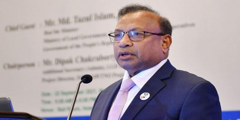 জলাবদ্ধতা নিরসনে আমাদের প্রস্তুতি আছে।। স্থানীয় সরকার মন্ত্রী