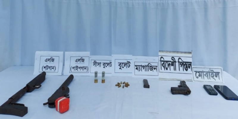 কুসিক নির্বাচনের জন্য অস্ত্র মজুদ॥ গ্রেফতার ২