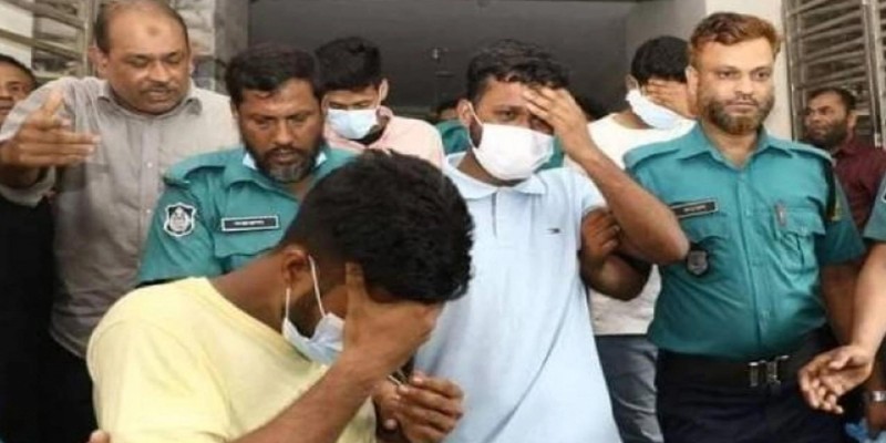 ঢাকা কলেজের ৫ শিক্ষার্থী রিমান্ড শেষে কারাগারে।।