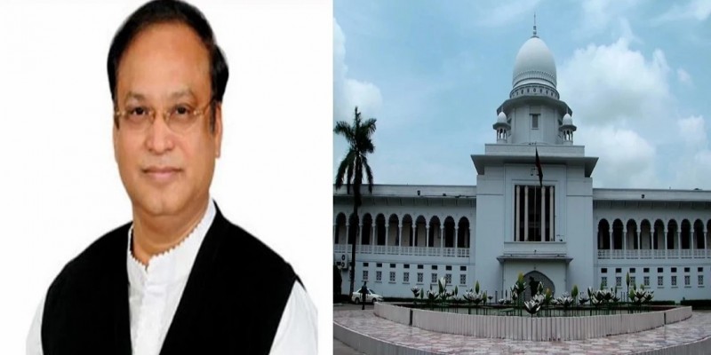 আদালতে আত্মসমর্পণ করছেন হাজী সেলিম।। দণ্ডপ্রাপ্ত পুরান ঢাকার সংসদ সদস্য