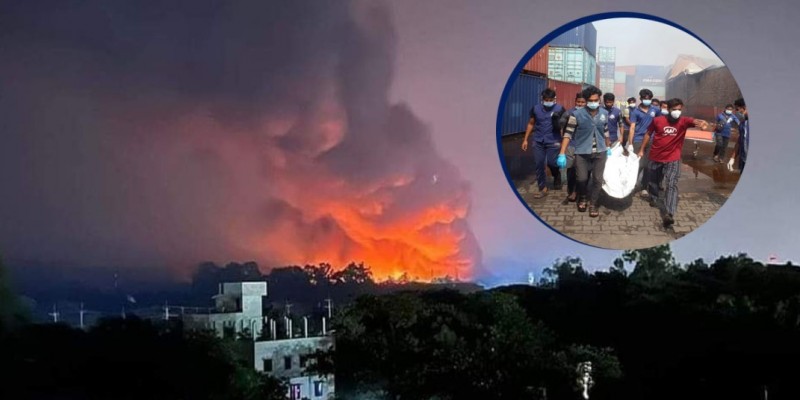 গুরুতর দগ্ধদের হেলিকপ্টারে ঢাকায় আনার নির্দেশ।।