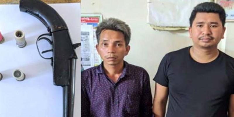 রাঙামাটিতে অস্ত্র-গুলিসহ সন্তু লারমা গ্রুপের ২ কর্মী আটক।।