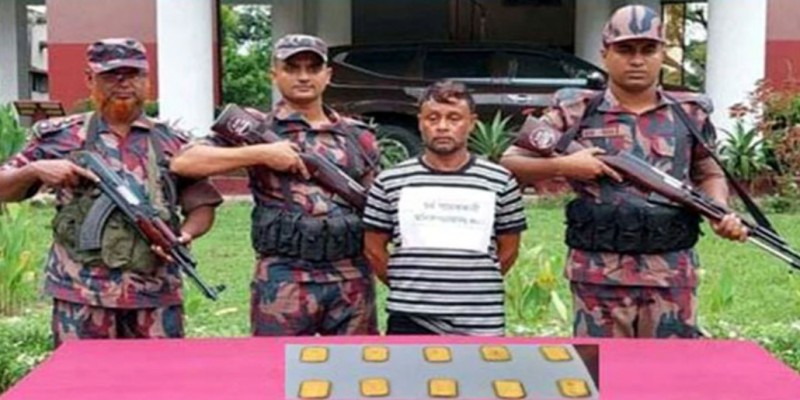 যশোরে কোটি টাকার স্বর্ণের বারসহ আটক ১।।