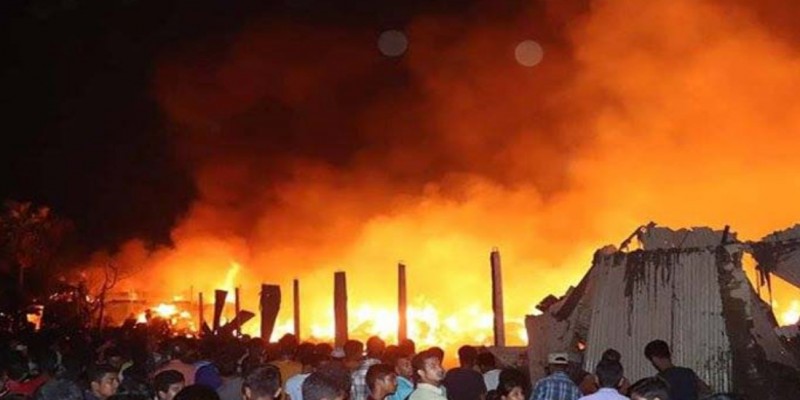 গাজীপুরে ঝুট গুদামের আগুন নিয়ন্ত্রণে।।