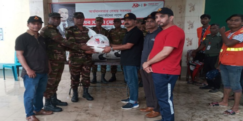 ত্রাণ পেল সুনামগঞ্জের আরও সাড়ে ৬ হাজার পরিবার ।। বসুন্ধরা গ্রুপ