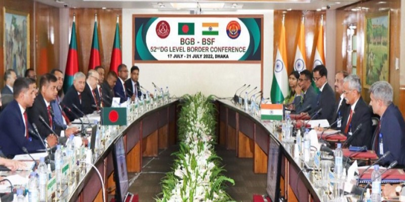 ঢাকায় বিজিবি-বিএসএফ মহাপরিচালক পর্যায়ে সীমান্ত সম্মেলন শুরু।।