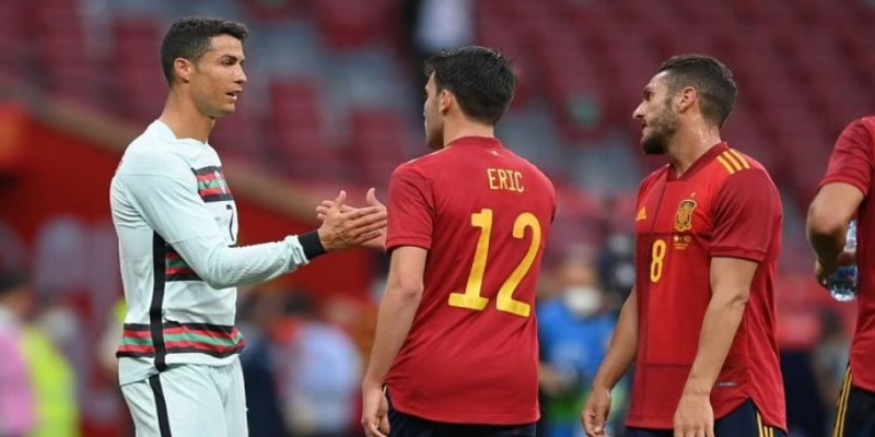 মোরাতার শেষের গোলে পর্তুগালকে হারিয়ে ফাইনালসে স্পেন।।