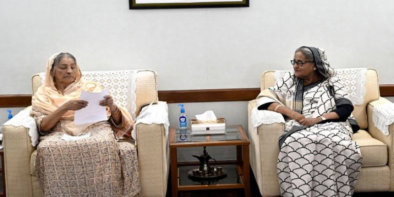 প্রধানমন্ত্রীর সঙ্গে রওশন এরশাদের সাক্ষাৎ