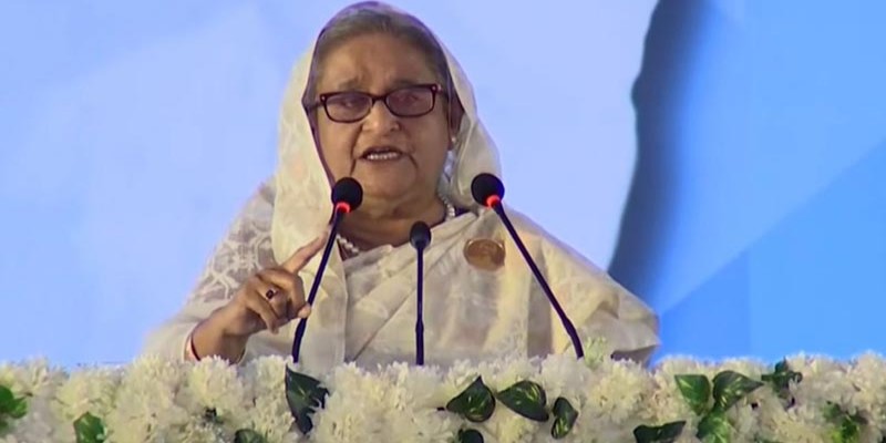 ‘ভয় দেখিয়ে লাভ নেই, নৌকা সারাজীবন উজান ঠেলেই এগিয়েছে’॥সুধী সমাবেশে প্রধানমন্ত্রী