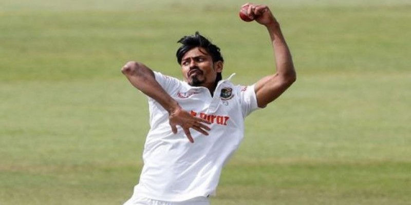 ১০ উইকেট নিয়ে টেস্টে ম্যাচসেরা তাইজুল ইসলাম