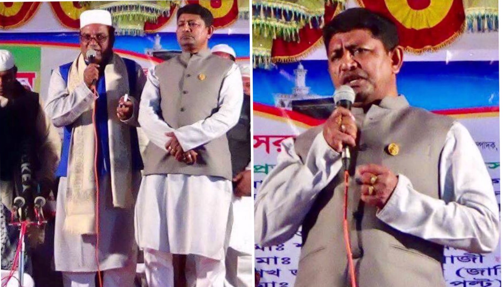 সাতক্ষীরার তালায় ইসলামি জলসায় সরদার মুজিবের অনুদান প্রদান