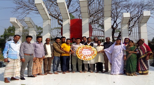 জামালগঞ্জে যথাযোগ্য মর্যাদায় মহান শহীদ ও আর্ন্তজাতিক মাতৃভাষা দিবস পালিত